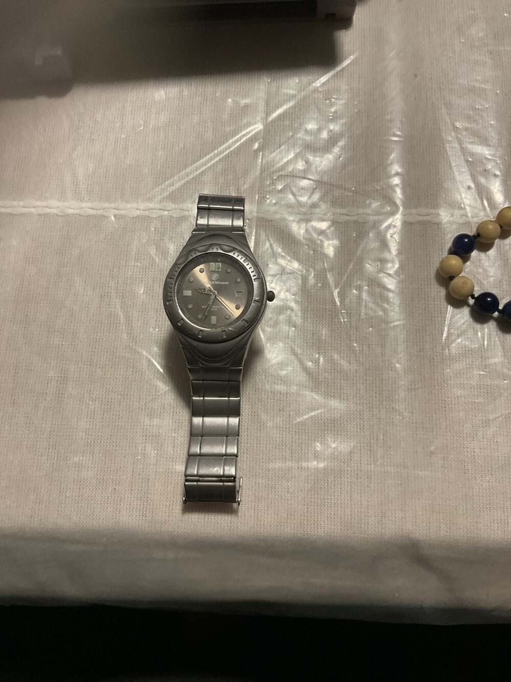 Smith & Wesson Men's Stainless Steel Water Resistant 100M Quartz Watch